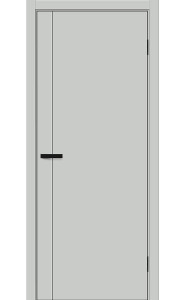 Межкомнатная дверь Браво-0.10 П, цвет Grey Silk